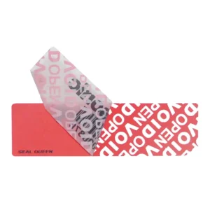 Custom Tamper Evident Security Void Label Sticker Security Seal Sticker Self Adhesive Anti Counterfeit Warranty Seal for Packing