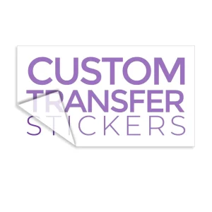 Custom Transfer Film Vinyl Lettering With No Background Decal Sticker UV Resistant Car Wall Window Glass Decals