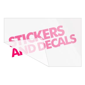 Custom Transfer Stickers full Color Vinyl Lettering Decals
