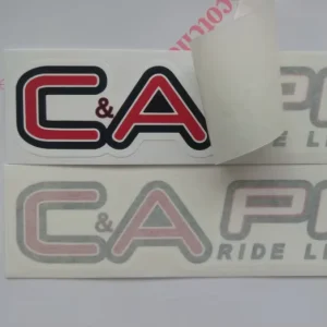 Custom Transfer Vinyl Car Decal Die Cut Stickers