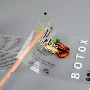 Custom Transparent Adhesive Label Product Clear Sticker Bottle Label Packing Label for Product