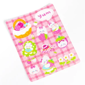 Custom Transparent Gloss Kiss Cut Stickers Multiple Designs Acceptable Waterproof Self Adhesive Labels Private Custom Stickers