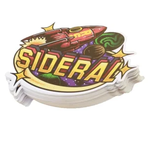 Custom UV Printed Cute Waterproof Die Cut Logo Adhesive Vinyl PVC Sticker