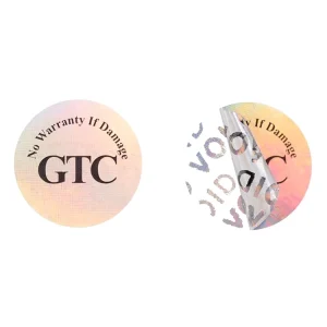 Custom VOID Tamper Proof Sticker Security Label Anti Counterfeit Protection Warranty Seal Tape Packaging