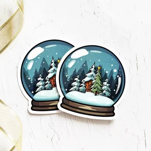 Custom Vintage Retro Vinyl Stickers Vibrant Waterproof Fade-Proof Adhesive Decals for Collection Bulk