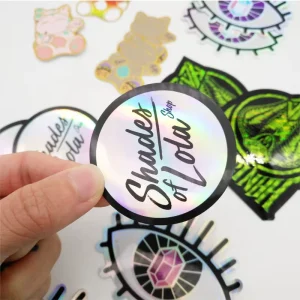 Custom Vinyl Cartoon Stickers Adhesive Waterproof Printing Die Cut Logo Sticker