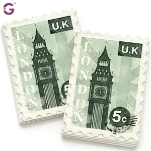 Custom Vinyl Decoration Stamps Stickers for Europe and US Travel Commemorative Suitable for Decorating Envelope Air Ticket