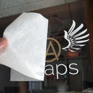 Custom Vinyl Logo Transfer Stickers for Glass Windows