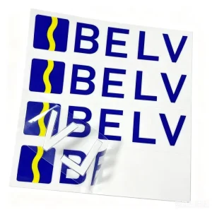 Custom Vinyl Transfer Sticker Custom UV DTF Transfer Stickers Logo Self adhesive Transfer Decal for Brand Marking Use