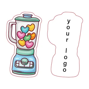 Custom Vinyl Two Side Printing Adhesive Waterproof Cartoon Die Cut Logo Label Stickers