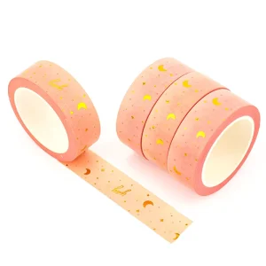 Custom Washi Tape 3mm Kiss Cut Decoration Self Adhesive Cute Paper Washi Tape