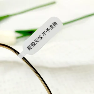 Custom Waterproof Adhesive Jewelry Watch Stickers Rings Earrings Necklaces Glasses Glossy Matte Finish Private Label Logo