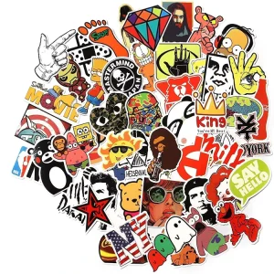 Custom Waterproof Anime Car Vinyl Die Cut Sticker Animal Sticker for Laptop Luguage Skateboard Kids Scrapbook