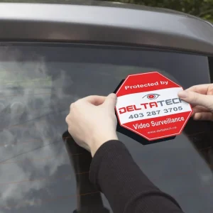 Custom Waterproof Car Sticker Vinyl PVC Die Cut Stickers UV Resistant Digital Logo Label Sticker Printing