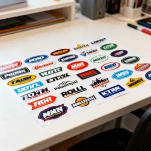 Custom Waterproof Cartoon Gifts Stickers Vinyl Die Cut Printing Adhesive Stickers