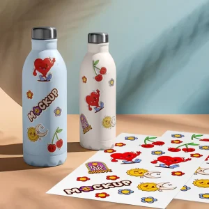 Custom Waterproof Die Cut Stickers Personalized Design for Business & Daily Use