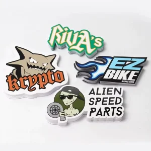 Custom Waterproof Die Cut Vinyl Stickers Personalized Logo Self Adhesive Full Cut Decals For Laptop Packaging Bottle Stickers