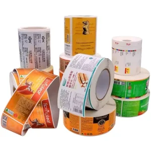 Custom Waterproof Gold Foil Stickers Candle Product Labels Sticker UV Hologram Self Adhesive Epoxy Sticker Logo for Business