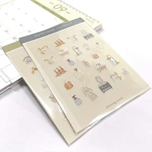 Custom Waterproof Kiss Cut Vinyl Holographic Glitter Label Sticker Sheet Printing