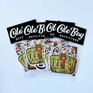 Custom Waterproof Logo Die Cut Stickers PVC Vinyl Stickers Packs Business Brand Header Card with Opp Bag