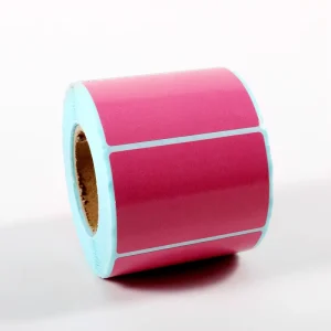 Custom Waterproof Scratch off Barcode Labels Roll Self Adhesive Thermal Transfer Stickers Paper OEM ODM Manufacturer