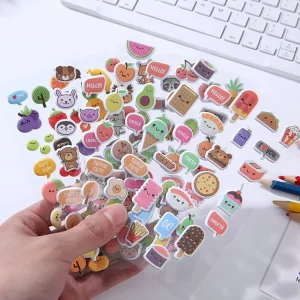 Custom Waterproof Self Adhesive PVC Vinyl Die Cut Sticker Roll Label For Packaging Product Logo Printing Any Shape