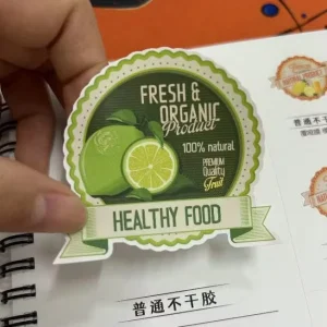 Custom Waterproof Self-Adhesive Vinyl Stickers Logo Sticker Printing Roll Labels