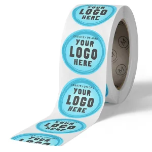 Custom Waterproof Self adhesive Packaging Label Roll Private Sticker Label Vitamin Supplement Labels for Food Packing Box