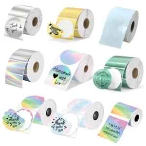 Custom Waterproof Stickers Autocollant Etiqueta Engomada Adhesive Label Logo Design UV Proof