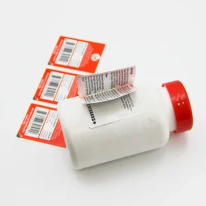 Custom Waterproof Stickers Printed Self Adhesive Multi-layer Paper Labels Folding Booklet Stickers For Medicine Bottle Label