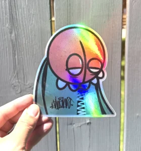 Custom Waterproof Stickers Private Design Transparent Logo Stickers Die Cut Stickers Car Sticker