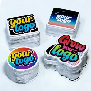 Custom Waterproof Stickers Self Adhesive Die Cut Stickers Durable Vinyl Label Stickers for Packaging