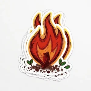 Custom Waterproof UV Printed Die Cut Vinyl Stickers with Custom Shape and Adhesive