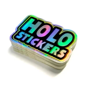 Custom Waterproof Vinyl Paper Printing Packaging Labels Die Cut Logo Stickers