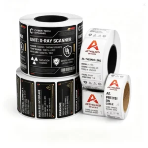 Custom Waterproof Vinyl Self Adhesive Labels for Packaging Custom Printing