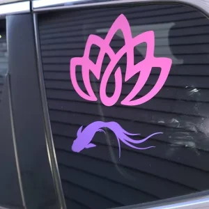 Custom Weatherproof Die Cut Logo Window Sticker Decals for Outdoor Use Vehicle Vinyl Cut Decal for Cars Boats Personalized