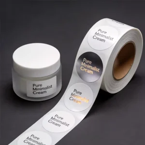 Custom-printed Matte Lamination Partial UV protection Wear-resistant and Waterproof Self-adhesive Cosmetic Labels Stickers