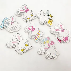 Customisable Self-Adhesive PVC Die Cut Vinyl Stickers Weatherproof UV Resistant with Holographic Effect Waterproof Printing Logo