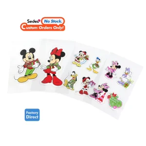 Customizable 3D PVC Wall Stickers Double Sided Christmas Window Cling Personalized 3D Home Decoration for Promotional Stickers