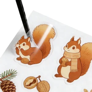 Customizable Cartoon Adhesive Stickers Personalized Waterproof Vinyl Decals