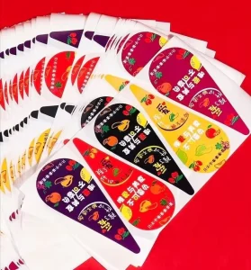 Customizable Clear Vinyl Sticker Roll Waterproof Labels and Decals for Personalizing Names Images Addresses Business Logos