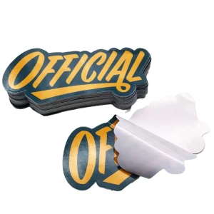 Customizable Logo Stickers Waterproof Vinyl Die Cut Shapes