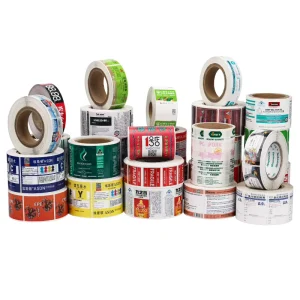 Customizable Security Hologram Sticker Transfer Glossy Packaging Labels