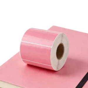 Customizable Sizes Thermal Self-Adhesive Label Oil Resistant Thermal Sticker Paper For Waybill Sticker
