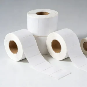 Customizable Sizes Thermal Self-Adhesive Label Stickers Waterproof Thermal Sticker for Barcode Label