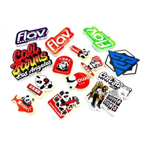 Customizable Vinyl Decal Waterproof Free Proofing Transfer Logo Custom Printed Packaging Labels Stickers