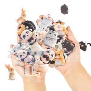Customize Die Cut Cartoon Pet Decorative Vinyl Label Stickers Matte Custom Design UV Protection Waterproof for Pet Bed Cushion