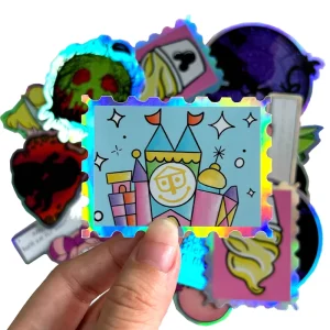 Customize Personalized Adhesive Vinyl Stickers Cartoon Promotional Factory Price Die Cutting Labels Custom Stickers