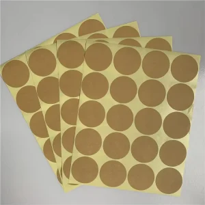 Customize new A4 print Kraft paper stickers