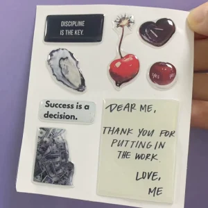 Customized A6 Epoxy Sticker Sheet Printing Adhesive 3D Domed Phone Case Sticker With Your Own Design